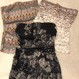 Bundle of Express tube tops